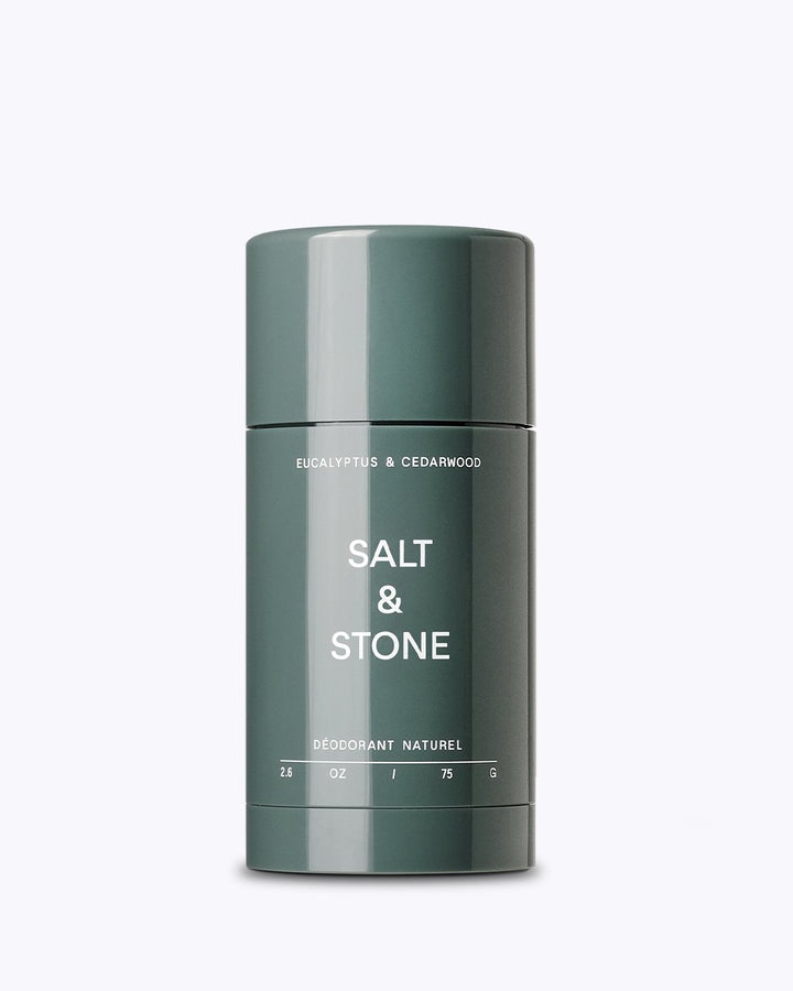 Salt and Stone natural deodorant in Eucalyptus and Cedar scent